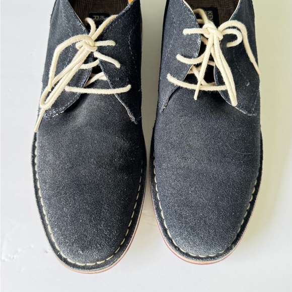 Kenneth Cole Suede Navy Chukka Boots Men’s 7.5 Navy - Picture 6 of 9
